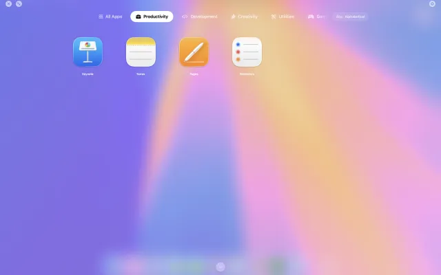 LaunchGrid in action